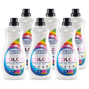 ZIELKO Płyn do prania tkanin kolorowych COLORWAVE ESSENCE 6x1000ml (5+1)